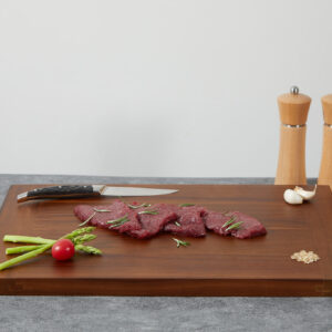 Solid wood chopping board