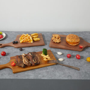 solid wood tray